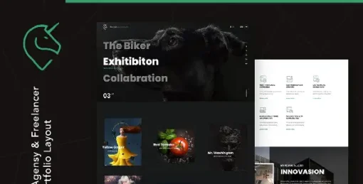 Unicord  Creative Portfolio for Freelancers WordPress Theme