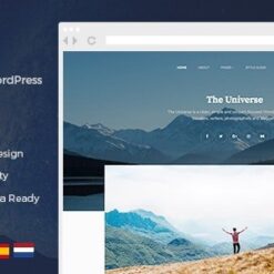Universe – Clean & Minimal WordPress Blog Theme v1.2.1