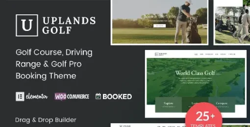 Uplands - Golf Course WordPress Theme