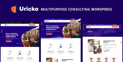 Uricko - Multipurpose Consulting WordPress Theme