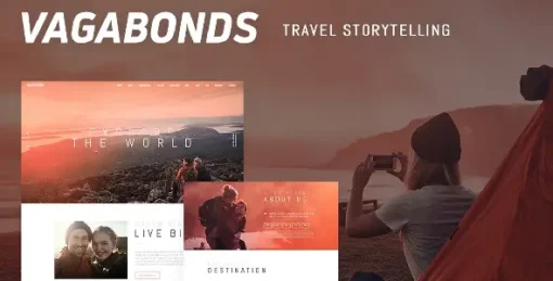 Vagabonds - Personal Travel & Lifestyle Blog WordPress Theme