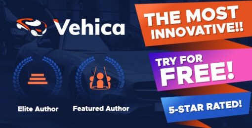 Vehica Car Dealer And Directory theme v1.0.86