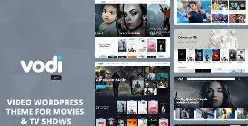 Vodi - Video WordPress Theme for Movies & TV Shows v1.2.12