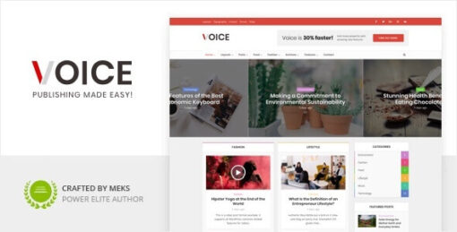 Voice - News Magazine WordPress Theme  2.9.8