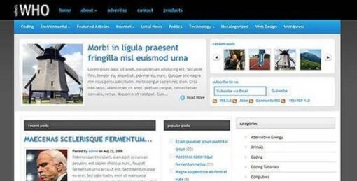 Elegant Themes - WhosWho Premium WordPress Theme 5.4.12