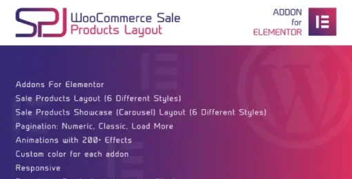 WooCommerce Sale Products Layout for Elementor