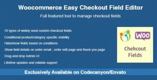 Woocommerce Easy Checkout Field Editor 2.8.2