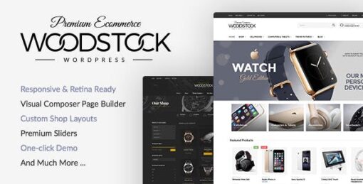 Woodstock Theme GPL v2.8.9 - Electronics Store WooCommerce Theme