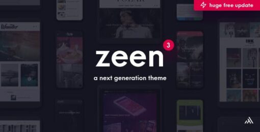 Zeen Next Generation Magazine Theme v4.5.1