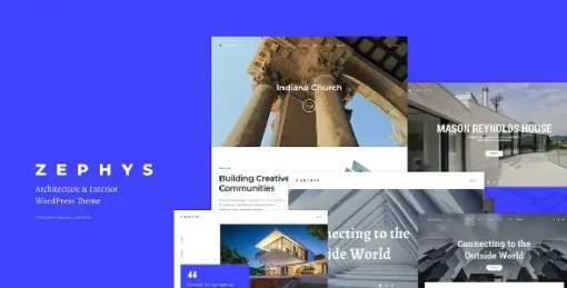 Zephys - Architecture & Interior WordPress Theme