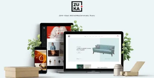 Zuka - Clean, Minimal WooCommerce WordPress Theme