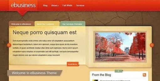 Elegant Themes - eBusiness Premium WordPress Theme 6.8.12