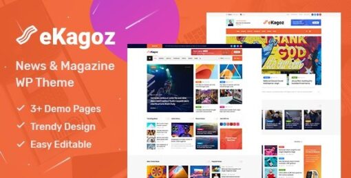 eKagoz – News Magazine WordPress Theme v1.0