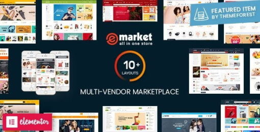 eMarket Theme v7.8.0 – Multi Vendor MarketPlace WordPress Theme