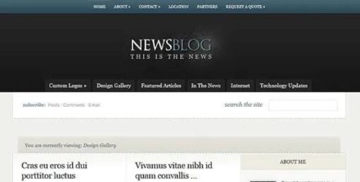Elegant Themes - eNews Premium WordPress Theme 4.9.12