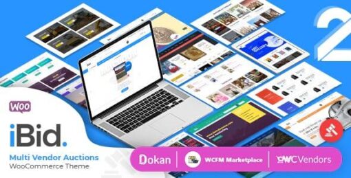 iBid Multi Vendor Auctions Theme v4.0.4