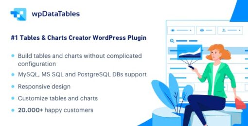 wpDataTables Tables and Charts Manager v6.0